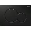 Geberit Bedieningspaneel Sigma 01 Zwart Glanzend -Badkamer Verkoop 123 4375