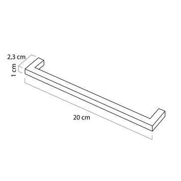 Tiger Badkamermeubel Studio 60cm Hoogglans Wit/witte Waskom Met Vierkante Greep 10 Tiger Badkamermeubel Studio 60cm Hoogglans Wit/witte Waskom Met Vierkante Greep - Afbeelding 8