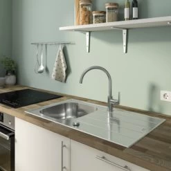 Grohe Keukenkraan Start Flow Hoge Uitloop QuickFix Chroom -Badkamer Verkoop 123 4461