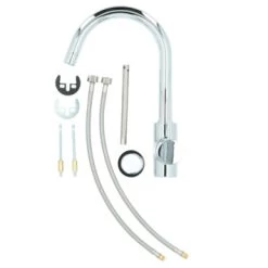 Atlantic Keukenkraan Jeremy Met Hendel Chroom 25 Atlantic Keukenkraan Jeremy Met Hendel Chroom -Badkamer Verkoop 123 4494