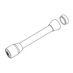 Tiger Splash Kraanslang Silverflex Supreme Met Waterbesparende Keukendouche En Kogelgewricht M22/M24 -Badkamer Verkoop 123 4504