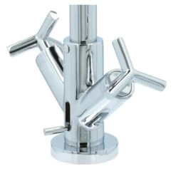 Absolut Wastafelkraan Post 2-knops Chroom 25 Absolut Wastafelkraan Post 2-knops Chroom -Badkamer Verkoop 123 4514