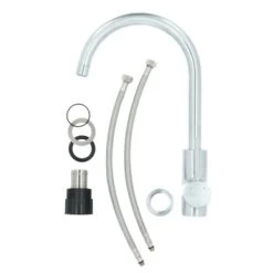 Atlantic Keukenkraan Colin Met Hendel RVS 25 Atlantic Keukenkraan Colin Met Hendel RVS -Badkamer Verkoop 123 4545