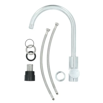 Atlantic Keukenkraan Colin Met Hendel RVS 13 Atlantic Keukenkraan Colin Met Hendel RVS - Afbeelding 11