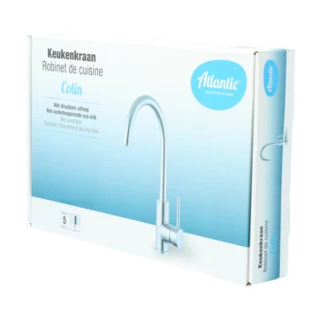Atlantic Keukenkraan Colin Met Hendel RVS 14 Atlantic Keukenkraan Colin Met Hendel RVS - Afbeelding 12