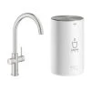 Grohe Red Compact Keukenkraan Met C-uitloop En 4 Liter Kokend Water Boiler Supersteel -Badkamer Verkoop 123 4553