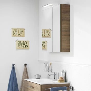 TIGER S-line Spiegelkast 60cm Chalet Eiken 7 TIGER S-line Spiegelkast 60cm Chalet Eiken - Afbeelding 5