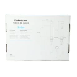 Atlantic Keukenkraan Kaden Met Hendel Zwart -Badkamer Verkoop 123 4617