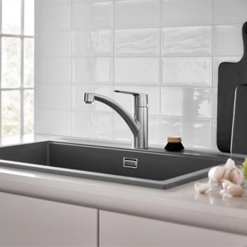 Grohe Quickfix Keukenkraan Start Lage Uitloop Supersteel 8 Grohe Quickfix Keukenkraan Start Lage Uitloop Supersteel - Afbeelding 6