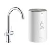 Grohe Red Compact Keukenkraan Met C-uitloop En 4 Liter Kokend Water Boiler Chroom -Badkamer Verkoop 123 4652