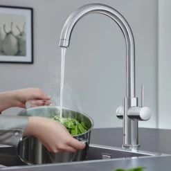 Grohe Red Compact Keukenkraan Met C-uitloop En 4 Liter Kokend Water Boiler Chroom 16 Grohe Red Compact Keukenkraan Met C-uitloop En 4 Liter Kokend Water Boiler Chroom -Badkamer Verkoop 123 4656