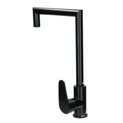 Absolut Keukenkraan Fasso Met Hendel Zwart -Badkamer Verkoop 123 4689