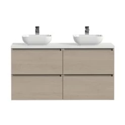 Tiger Karlo Badkamermeubelset 120 Cm Naturel Eik Met Wit Houten Wasblad En Glanzend Witte Keramische Waskom 11 Tiger Karlo Badkamermeubelset 120 Cm Naturel Eik Met Wit Houten Wasblad En Glanzend Witte Keramische Waskom -Badkamer Verkoop 123 471