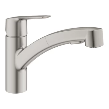Grohe Keukenkraan Start Dual Spray QuickFix Supersteel (RVS Look) 3 Grohe Keukenkraan Start Dual Spray QuickFix Supersteel (RVS Look)