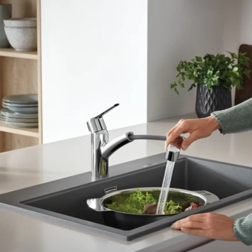 Grohe Quickfix Keukenkraan Start Uittrekbare Dual Spray 10 Grohe Quickfix Keukenkraan Start Uittrekbare Dual Spray - Afbeelding 8