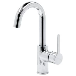 Atlantic Wastafelkraan Micah Met Hendel Chroom