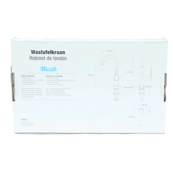 Atlantic Wastafelkraan Micah Met Hendel Chroom 15 Atlantic Wastafelkraan Micah Met Hendel Chroom - Afbeelding 13