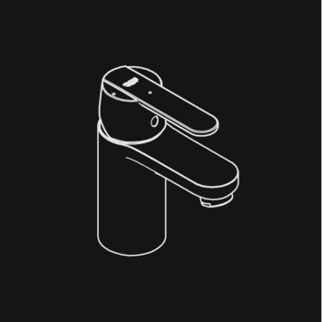 GROHE Wastafelkraan Get S-size Met Hendel En Afvoerplug Chroom 4 GROHE Wastafelkraan Get S-size Met Hendel En Afvoerplug Chroom - Afbeelding 2