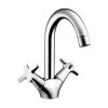 Hansgrohe Wastafelkraan MySport Fina 2-knops Chroom -Badkamer Verkoop 123 4827