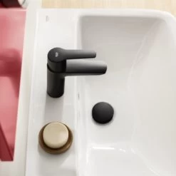 Grohe Wastafelkraan Start M-size QuickFix Mat Zwart -Badkamer Verkoop 123 4854