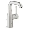 GROHE Wastafelkraan Essence M-size Met Hendel En Waste Supersteel 2 GROHE Wastafelkraan Essence M-size Met Hendel En Waste Supersteel -Badkamer Verkoop 123 4878