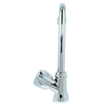 Handson Fonteinkraan Thomas C-uitloop Met Draaiknop Chroom 6 Handson Fonteinkraan Thomas C-uitloop Met Draaiknop Chroom - Afbeelding 4