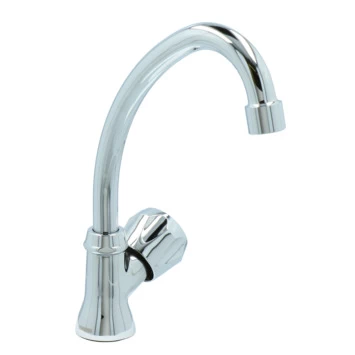 Handson Fonteinkraan Thomas C-uitloop Met Draaiknop Chroom 9 Handson Fonteinkraan Thomas C-uitloop Met Draaiknop Chroom - Afbeelding 7