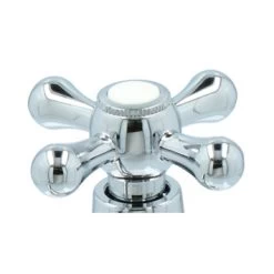 Handson Fonteinkraan Louise Met Draaiknop Chroom 22 Handson Fonteinkraan Louise Met Draaiknop Chroom -Badkamer Verkoop 123 4937