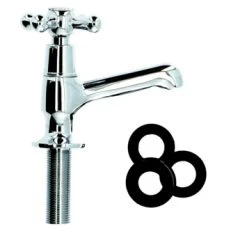 Handson Fonteinkraan Louise Met Draaiknop Chroom 23 Handson Fonteinkraan Louise Met Draaiknop Chroom -Badkamer Verkoop 123 4938