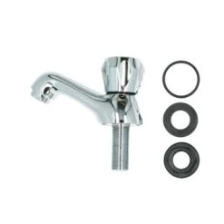 Handson Fonteinkraan Thomas Lage Uitloop Met Draaiknop Chroom 21 Handson Fonteinkraan Thomas Lage Uitloop Met Draaiknop Chroom -Badkamer Verkoop 123 4951