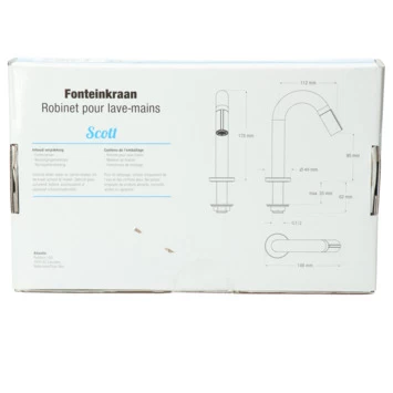 Atlantic Fonteinkraan Scott Met Draaiknop Zwart 13 Atlantic Fonteinkraan Scott Met Draaiknop Zwart - Afbeelding 11