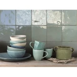 Wandtegel Sava Blauw 13x13 Cm 1m² -Badkamer Verkoop 123 5100