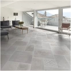 Vloertegel/wandtegel Dust Bianco 60,4x60,4 Cm 1,46m² -Badkamer Verkoop 123 5211