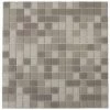 Wandtegel Mozaiek Kristal Grijs 30x30 Cm 10 Stuks -Badkamer Verkoop 123 5219