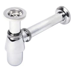 Sanivesk Plugbekersifon 5/4x32mm Chroom -Badkamer Verkoop 123 5277