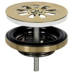 Differnz Afvoerplug Voor Fontein Mat Goud