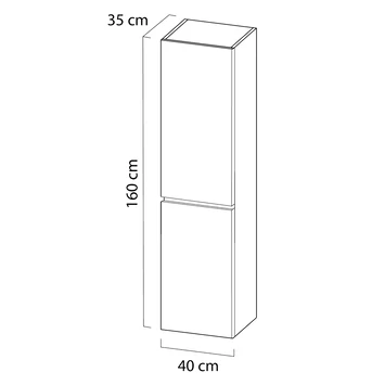 Tiger Karlo Kolomkast Naturel Eiken 160 Cm 6 Tiger Karlo Kolomkast Naturel Eiken 160 Cm - Afbeelding 4