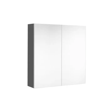 Allibert Toiletkast Look Grijs 60cm 3 Allibert Toiletkast Look Grijs 60cm