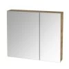 TIGER S-line Spiegelkast 80 Chalet Eik 1 TIGER S-line Spiegelkast 80 Chalet Eik -Badkamer Verkoop 123 604