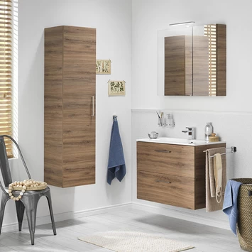 TIGER S-line Spiegelkast 80 Chalet Eik 4 TIGER S-line Spiegelkast 80 Chalet Eik - Afbeelding 2