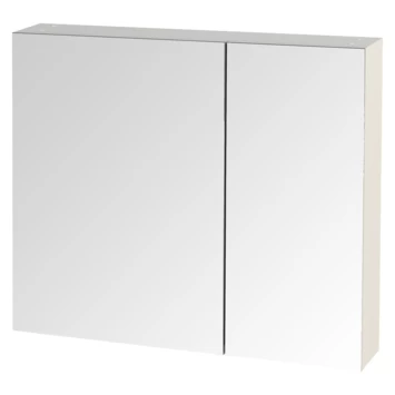 Tiger Spiegelkast S-Line 80cm Sneeuwwit 3 Tiger Spiegelkast S-Line 80cm Sneeuwwit