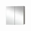 GAMMA Style Spiegelkast Eiken Donkergrijs 90 Cm -Badkamer Verkoop 123 623