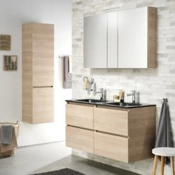 TIGER S-line Spiegelkast 120 Naturel Eik -Badkamer Verkoop 123 630