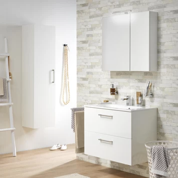 Tiger Spiegelkast S-Line 60cm Sneeuwwit 5 Tiger Spiegelkast S-Line 60cm Sneeuwwit - Afbeelding 3