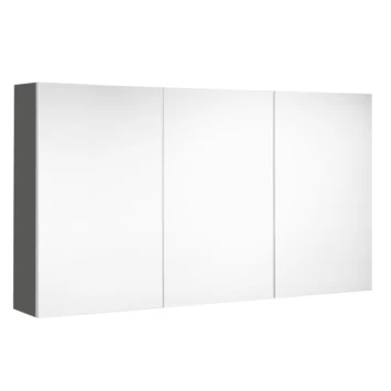 Allibert Toiletkast Look Grijs 120cm 3 Allibert Toiletkast Look Grijs 120cm