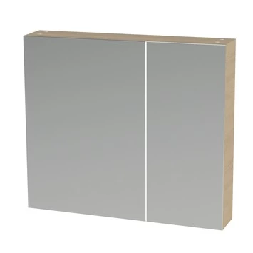 TIGER S-line Spiegelkast 80 Naturel Eik 3 TIGER S-line Spiegelkast 80 Naturel Eik