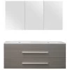 Style Badmeubelset Eiken Donkergrijs 120 Cm -Badkamer Verkoop 123 836