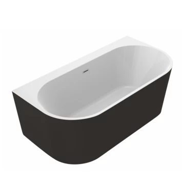 Allibert Bad Ondina Vrijstaand Zwart Mat 170x87 Cm 3 Allibert Bad Ondina Vrijstaand Zwart Mat 170x87 Cm