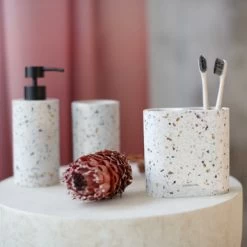 Sealskin Zeepdispenser Blend Terrazzo Staand 19 Sealskin Zeepdispenser Blend Terrazzo Staand -Badkamer Verkoop 123 9