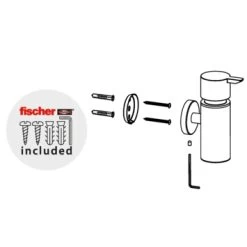 Marho Zeepdispenser Luxor Chroom -Badkamer Verkoop 123 944